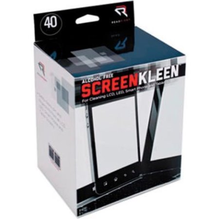 Read Right® Alcohol-Free Screen Kleen Cleaning Wipes, 40/Box - REARR1391 -  ADVANTUS